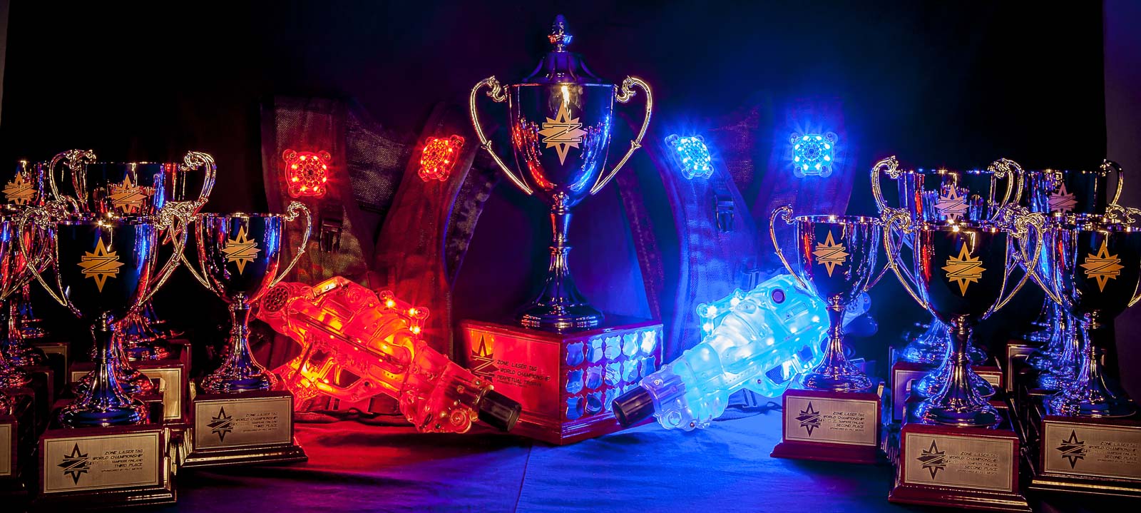The most prestigious laser tag trophy.